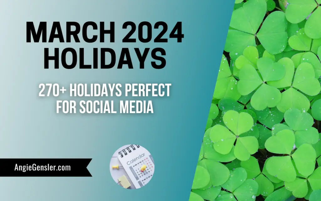 march holidays 2024