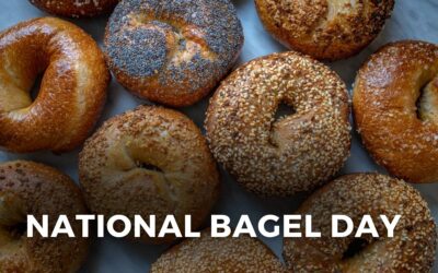 NATIONAL BAGEL DAY – January 15, 2024