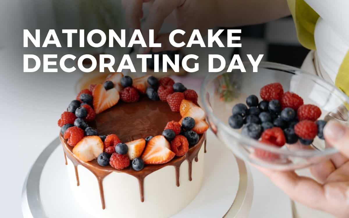 national cake decorating day