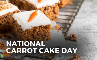NATIONAL CARROT CAKE DAY – February 3, 2024