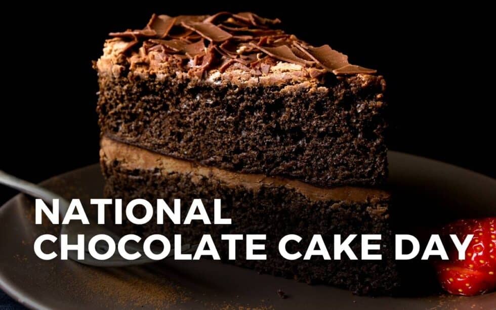 NATIONAL CHOCOLATE CAKE DAY January 27, 2025 Angie Gensler