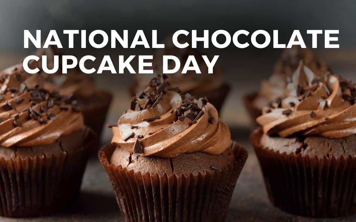 NATIONAL CHOCOLATE CUPCAKE DAY October 18, 2023 Angie Gensler