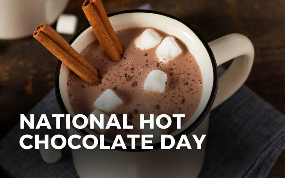 NATIONAL HOT CHOCOLATE DAY January 31, 2024 Angie Gensler