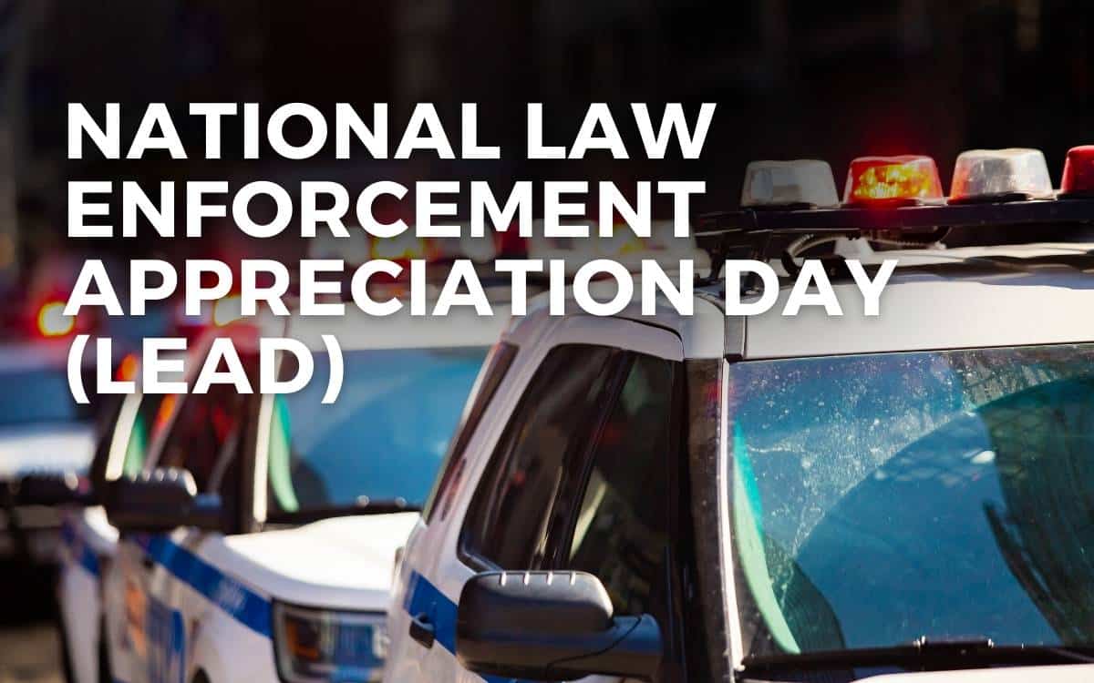 national law enforcement appreciation day (lead)