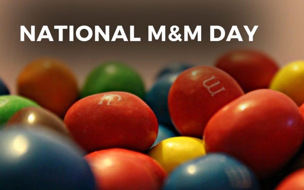 NATIONAL M&M DAY October 13, 2024 Angie Gensler