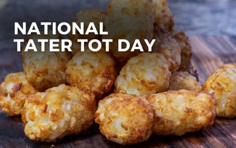 NATIONAL TATER TOT DAY - February 2, 2024 - Angie Gensler