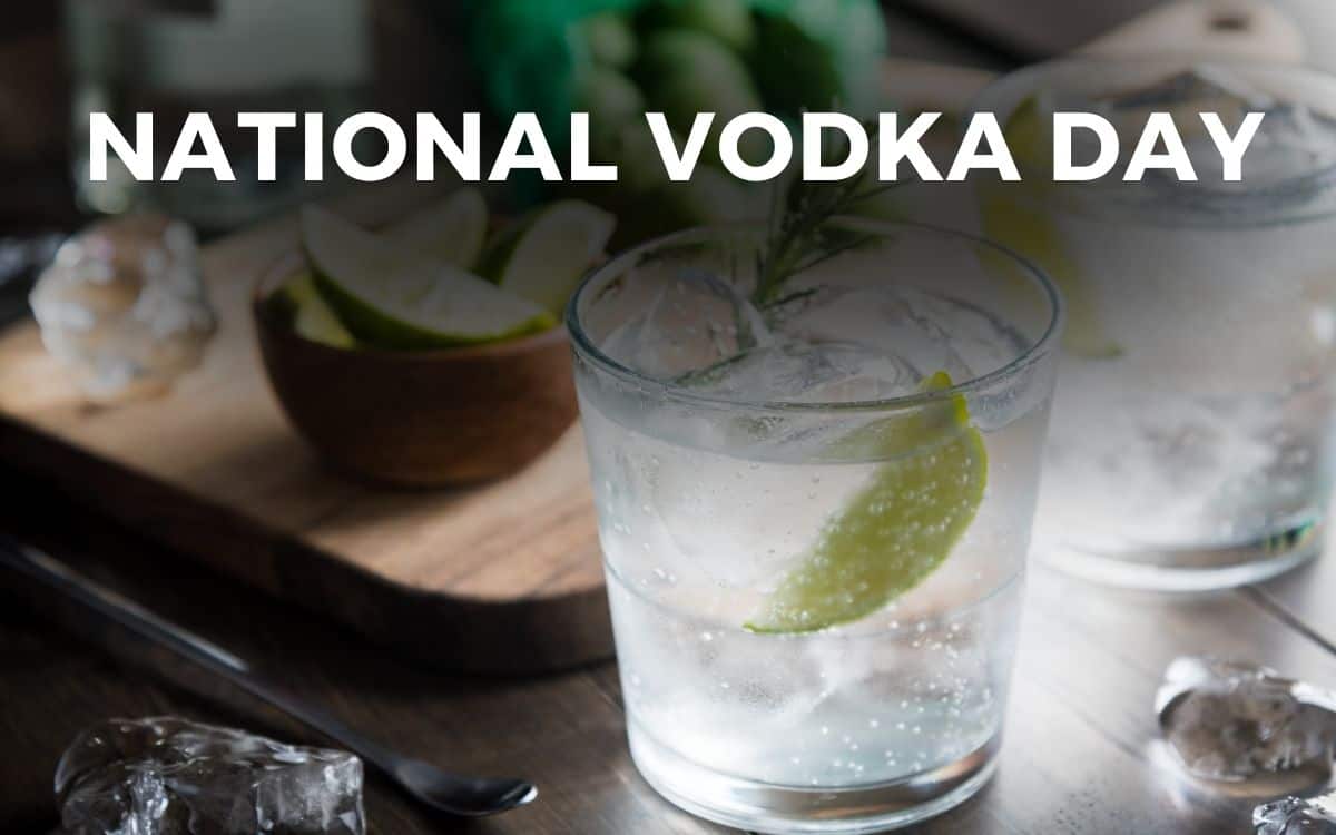 NATIONAL VODKA DAY - October 4, 2023 - Angie Gensler