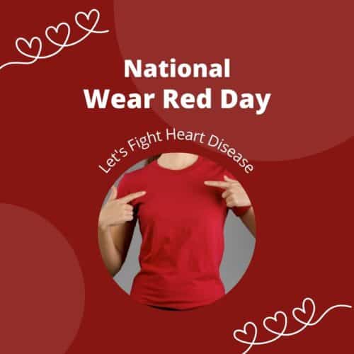 national wear red day