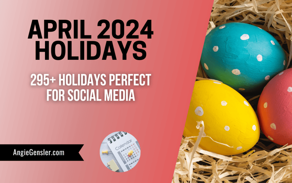2024 April Calendar With Easter Date - Tammy Horatia