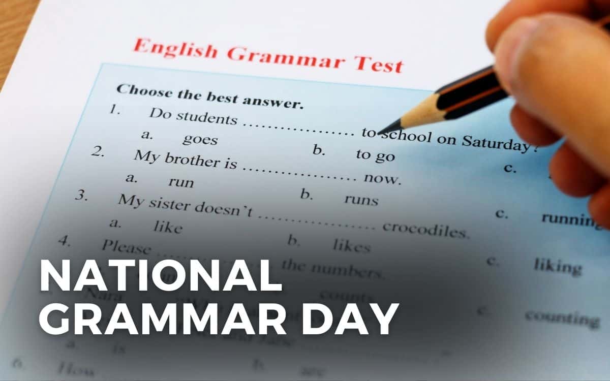 national grammar day