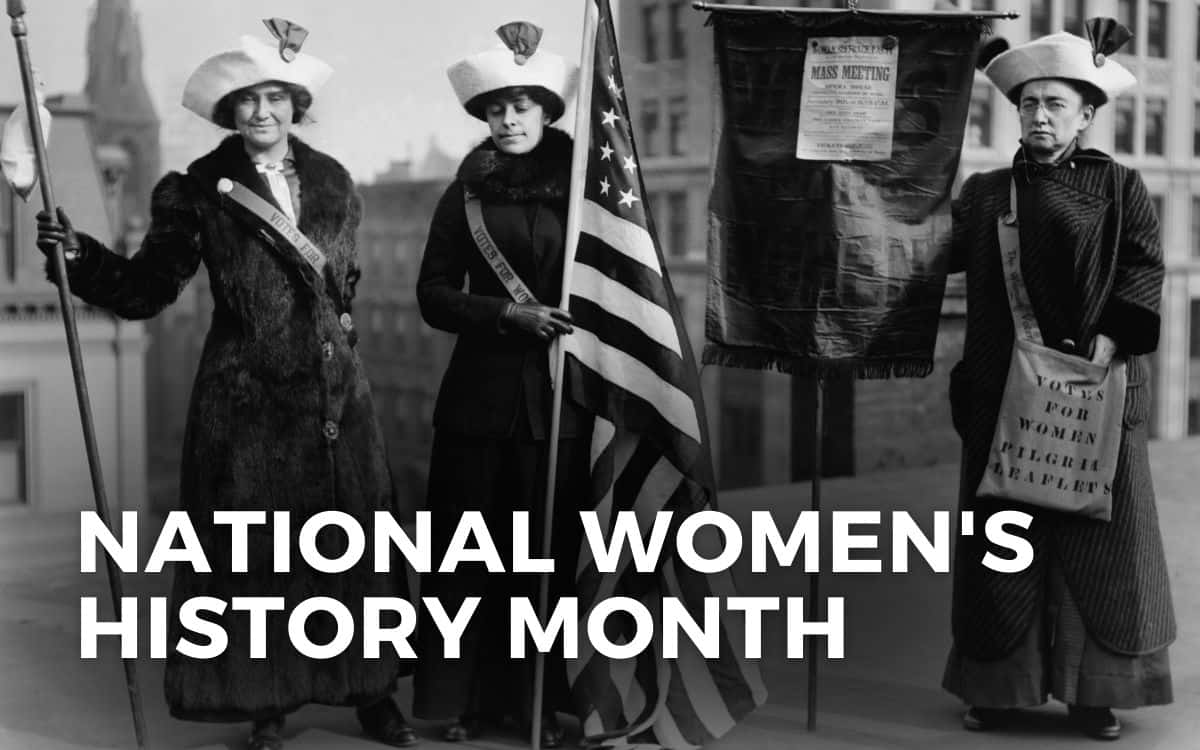 national women's history month