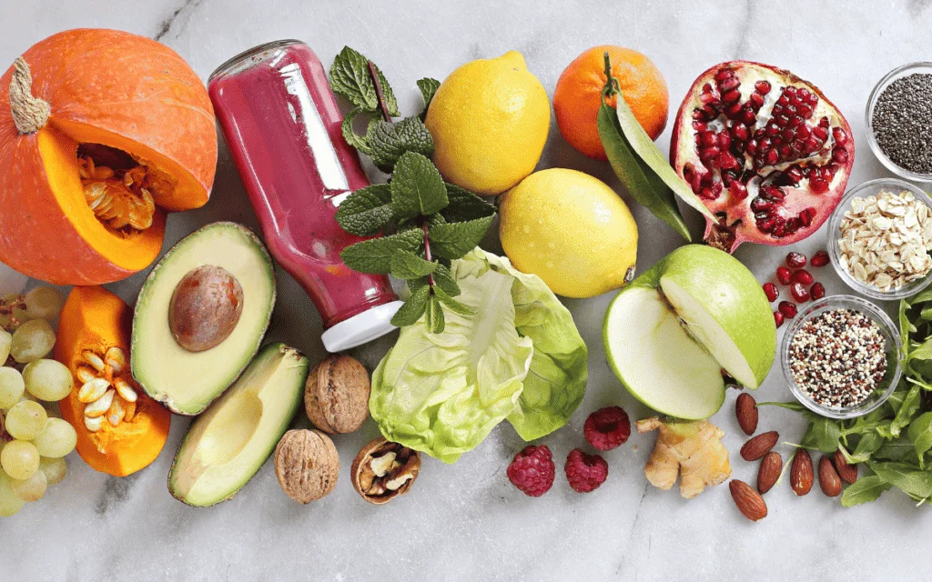 eat healthy foods