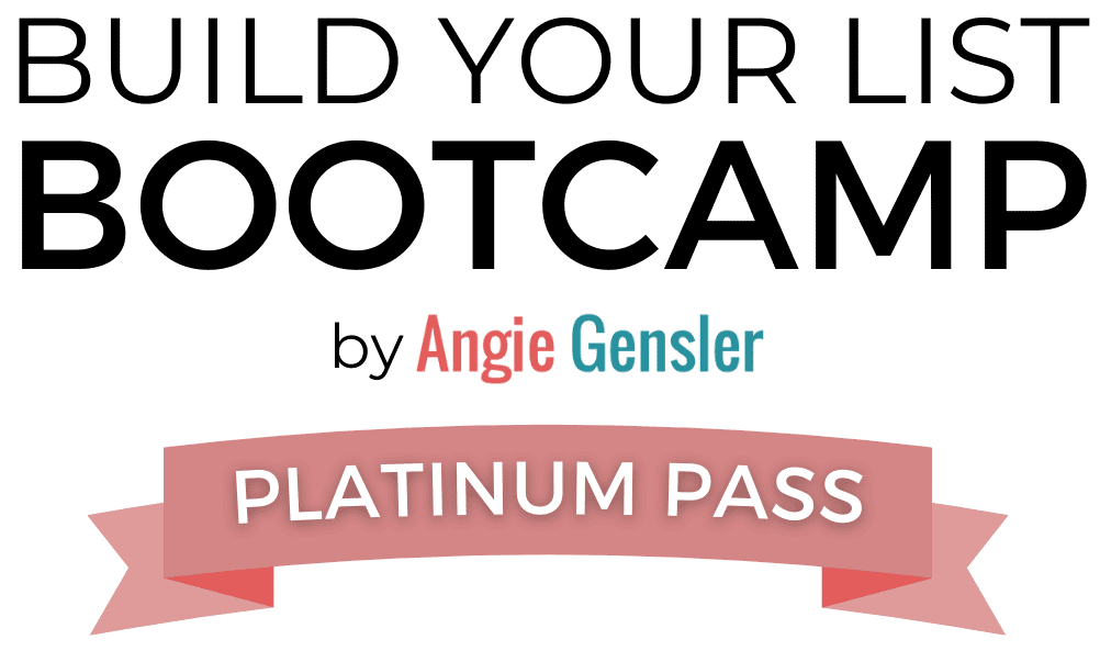 Build Your List Bootcamp__Platinum Pass Logo build your list bootcamp platinum pass logo
