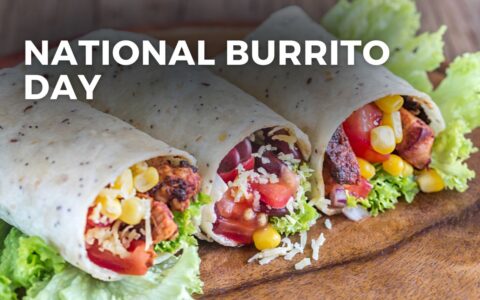 NATIONAL BURRITO DAY - April 3, 2025 - Angie Gensler