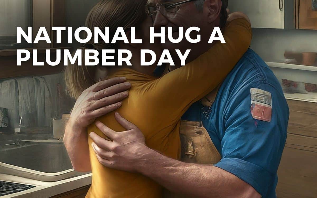 national hug a plumber day