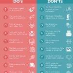 email marketing dos and donts infographic