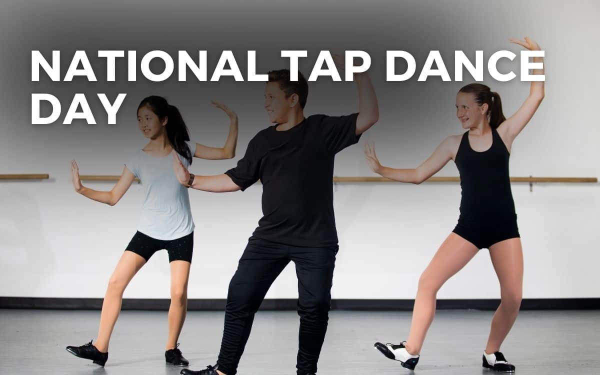 national tap dance day