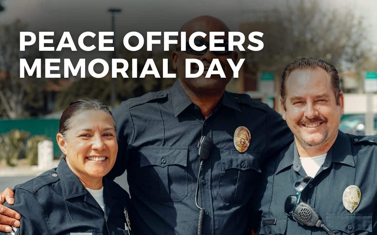 PEACE OFFICERS MEMORIAL DAY - May 15, 2024 - Angie Gensler