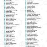 100 social media post ideas infographic