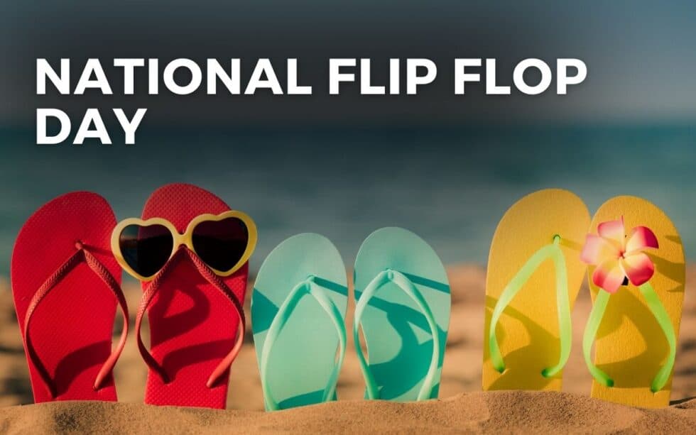 NATIONAL FLIP FLOP DAY - June 21, 2024 - Angie Gensler