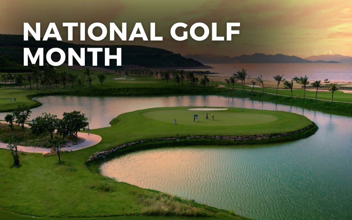 NATIONAL GOLF MONTH - August, 2024 - Angie Gensler