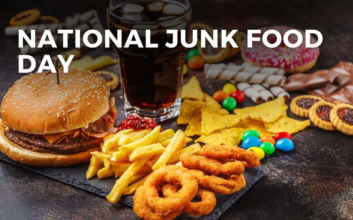 NATIONAL JUNK FOOD DAY July 21, 2024 Angie Gensler