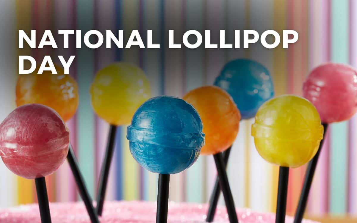 NATIONAL LOLLIPOP DAY - July 20, 2024 - Angie Gensler