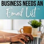 5 reasons your business needs an email list pinterest image 1