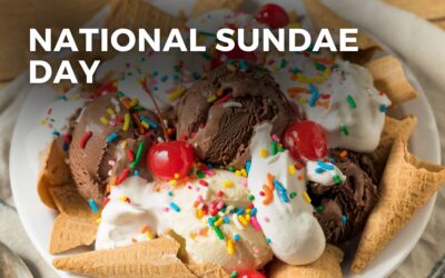 NATIONAL SUNDAE DAY – November 11, 2024