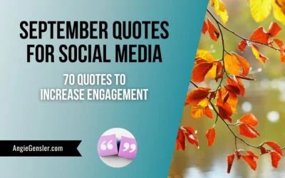 70 Inspiring September Quotes for Social Media Content