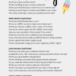 70 questions for june infographic
